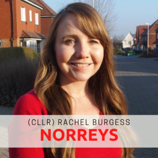 Rachel Burgess - Councillor Rachel Burgess, Candidate for Norreys