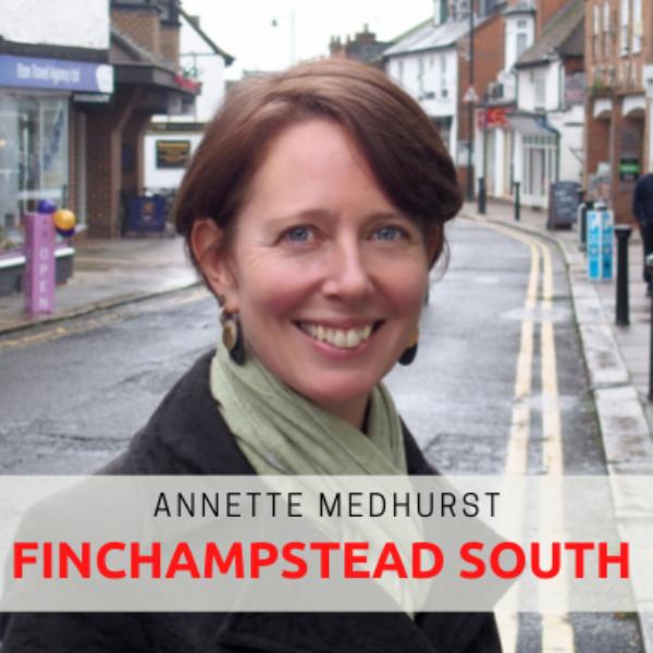 Dr. Annette Medhurst - Candidate for Finchampstead South