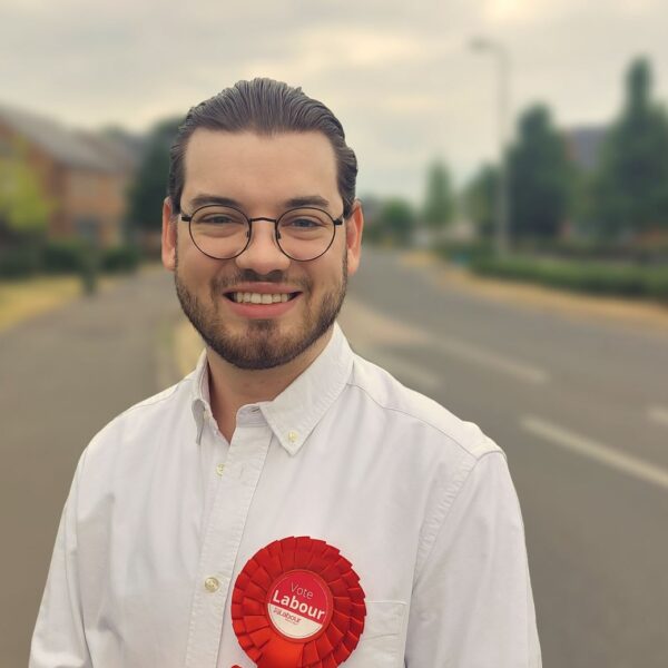 Portrait of Aaron Pearson – the local candidate for Wescott East
